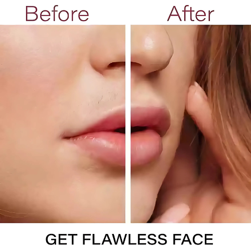 FlawlessGlow™ Electronic Painless Facial Hair Remover