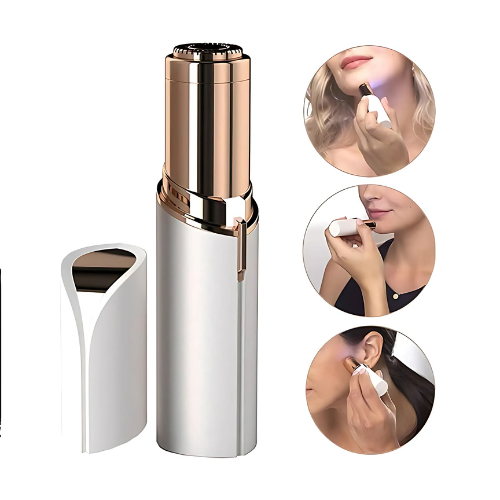 FlawlessGlow™ Electronic Painless Facial Hair Remover