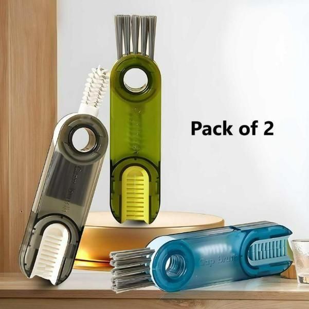 3 in 1 Multifunctional Cleaning Brush (Pack of 2)